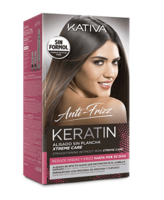 Kativa - Brazilian Straightening oder OHNE EISEN Xtreme Care (baut geschädigtes Haar wieder auf) 150ml