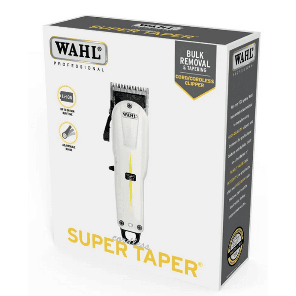 Wahl - Máquina Cortapelo SUPER TAPER Cordless 5V con batería (08591-2316H)