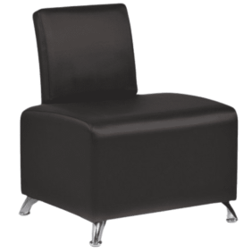 Bifull - Sillón de espera SELENE BLACK  