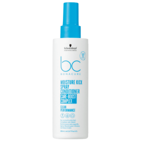 Schwarzkopf Bonacure - Spray Acondicionador MOISTURE KICK (Glycerol) para hidratar con complejo Care-Boost 200 ml