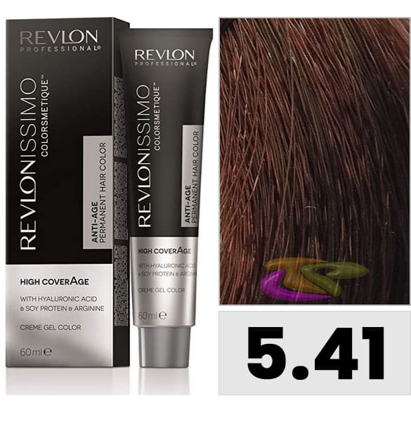 Tint Revlonissimo Hohe Abdeckung 5 41 Tief Castao Hellbraun 60 Ml Revlon 5 46