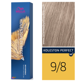 Wella - Koleston Perfect ME + Reiche Naturals 9/8 Blonde sehr klare Perle 60 ml
